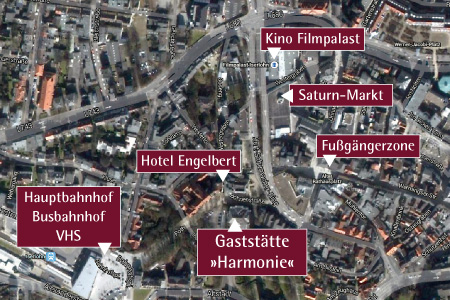 Lage provisionsfreie Gastronomie-Immobilie Gesellschaft Harmonie Iserlohn